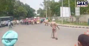 Unemployed protesters lathi-charged for protesting outside CM's residence in Patiala