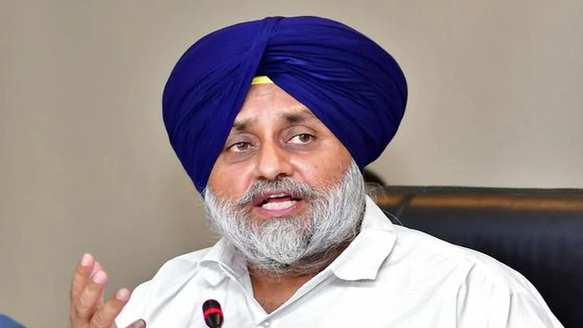 Sukhbir Singh Badal unanimously re-elected SAD chief - The Hindu