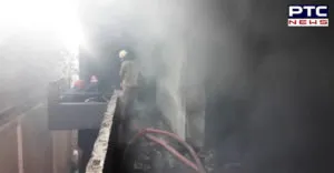 Ludhiana Rahon Road Garment factory Fire, Fire brigade 15 vehicles arrived on the spot