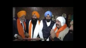 Bikram Singh Majithia Reached  Randhir Singh Rakhra House