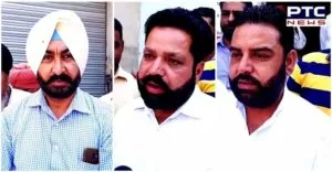 Barnala: Truck operators Congress Party Against flex banners