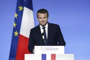 French President Emmanuel Macron 