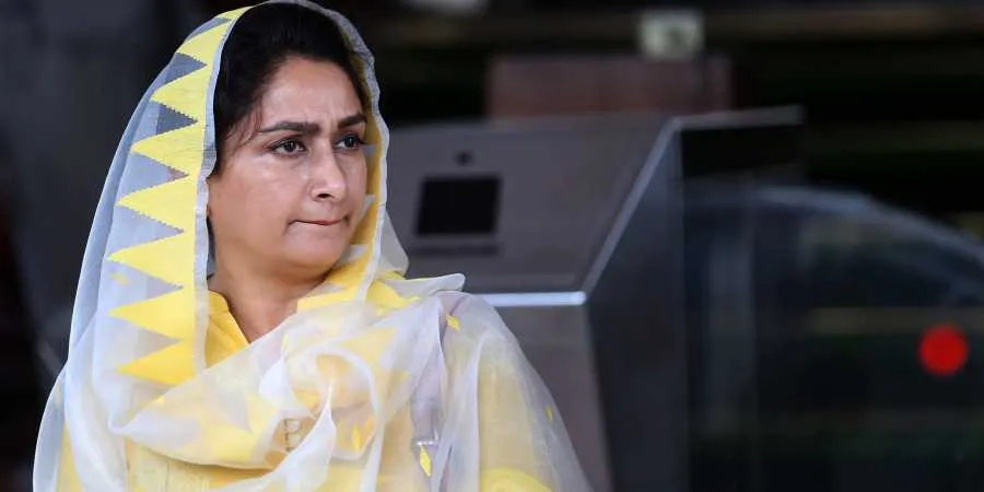 Harsimrat Kaur Badal quits Union Cabinet in protest against farm Bills, says 'proud to stand with farmers' | India News – India TV