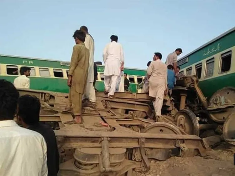 Pakistan train accident Today: 30 people were killed after Sir Syed Express train collided with a Millat Express in Ghotki in Pakistan. 