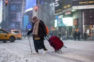 'Bomb cyclone' pounds north eastern US, causes travel chaos