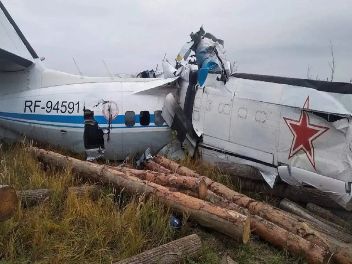 Russian plane crashes in Tatarstan region, 16 feared dead - Times of India
