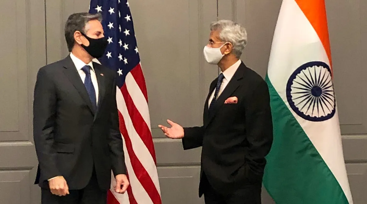 In first in-person meeting, Jaishankar, Blinken discuss Covid challenge | India News,The Indian Express