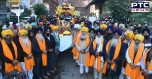 Nagar Kirtan decorated from Sri Akal Takht Sahib on the Martyrdom Day Guru Tegh Bahadur Ji