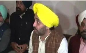 Bathinda and Dhuri Journalists Bhagwant Mann Against Protest