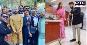 Gurdas Mann daughter-in-law Simran Kaur Mundi To Gurikk Maan House cleaning