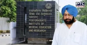 Punjab CM Captain Amarinder Singh undergoes routine check up at PGI