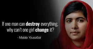 Malala Yousafzai, accepted by Oxford to study Politics, Economics and Philosophy 