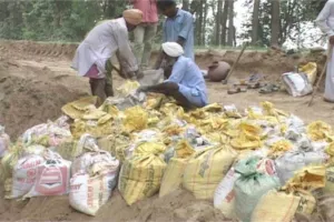 bathinda village teuna Canal Dump