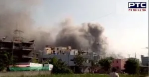 Fire , Serum Institute building , Pune , Vaccine plant