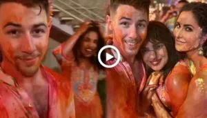 Nick Jonas । Priyanka Chopra । Katrina Kaif । Holi party