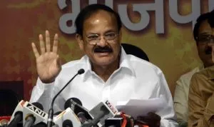 BJP NDA candidate, M Venkaiah Naidu becomes new Vice President India