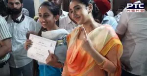 Sukhbir Badal daughter Gurkirat Kaur And Gurleen Kaur Badal Vote