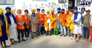 Canada bus World Tour Travelers reaching Amritsar Honored by SGPC