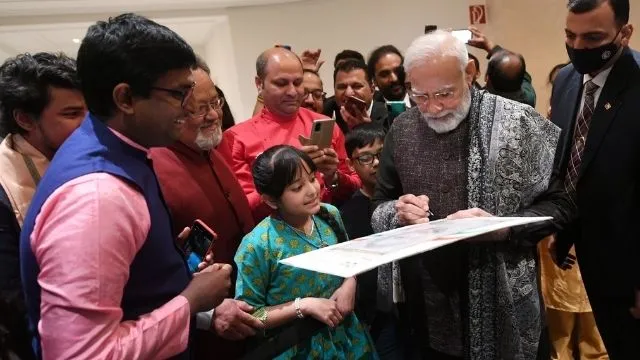 PM Narendra Modi praises Indian-origin boy who sings patriotic song on his arrival in Germany's Berlin