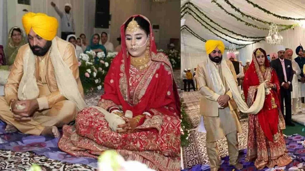 cm bhagwant mann gets married-min