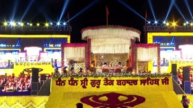 400 Ragis perform Shabad Kirtan at Red Fort on 400th Prakash Purab of Guru Tegh Bahadur ji