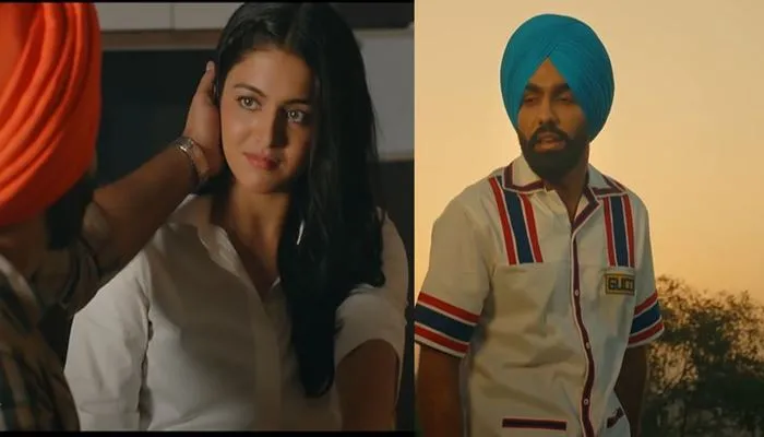 singer ammy virk and wamiqa gabbi new song kade kade