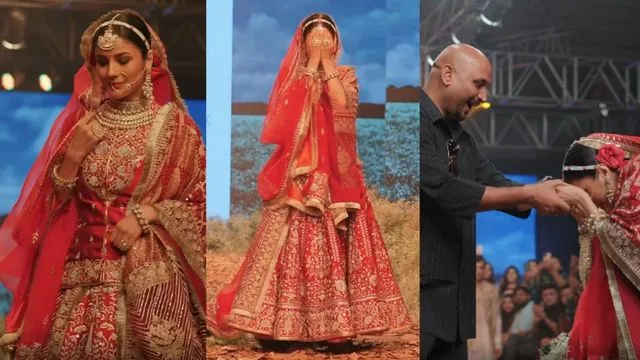 Shehnaaz Gill grooves to Sidhu Moose Wala's song 'Sohne Lagde' as she makes her ramp debut <Watch Video>