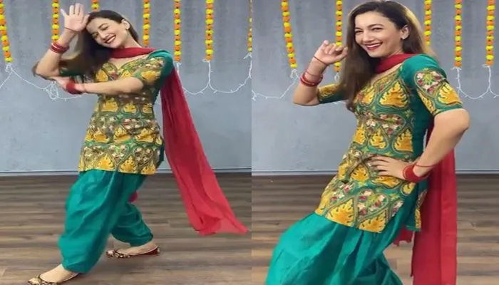 Gauahar Khan Make Dance Video On Laung Gawacha Punjabi Song