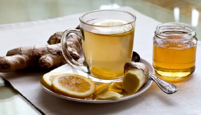 Ginger And Lemon Tea