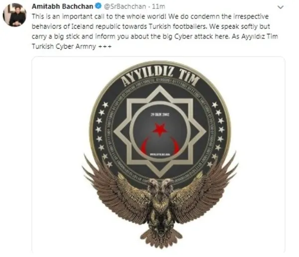 Amitabh Bachchan's Twitter Account Hacked