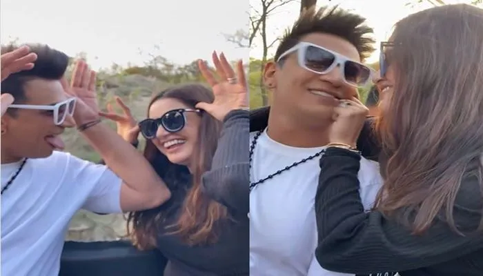 Yuvika chaudhary-Prince Narula made video on song 'Khiyal Rakhya Kar'