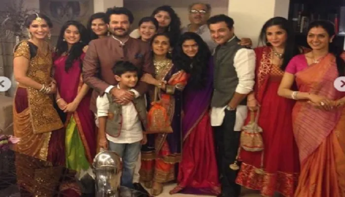 Anil with family
