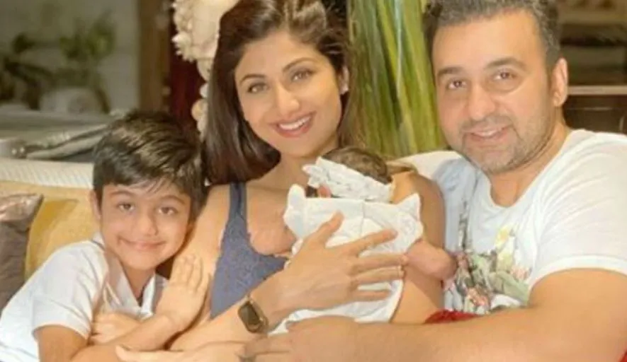 shilpa shetty with family