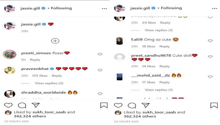 comments on jassie gill new pic