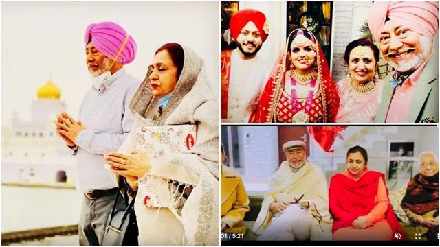 jaswinder bhalla celebrates his 35th wedding anniversary with family