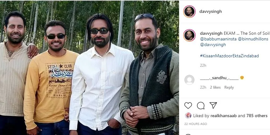 davvy singh shared babbu maan