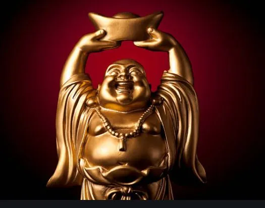 sukh shanti wal laughing buddha