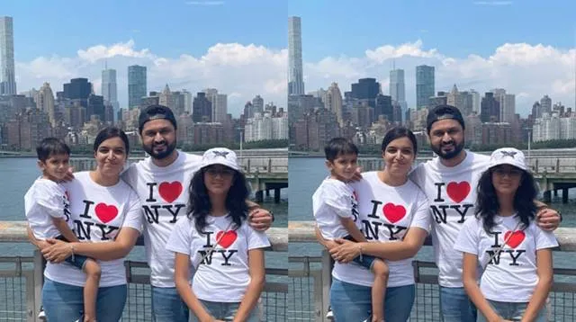 singer roshan prince with family at new york