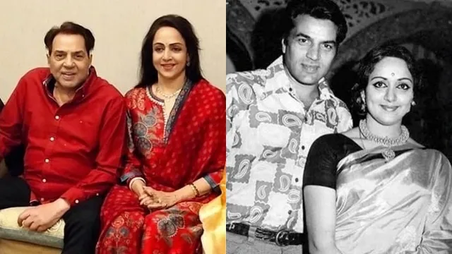 dharmendra Deol and Hema malini