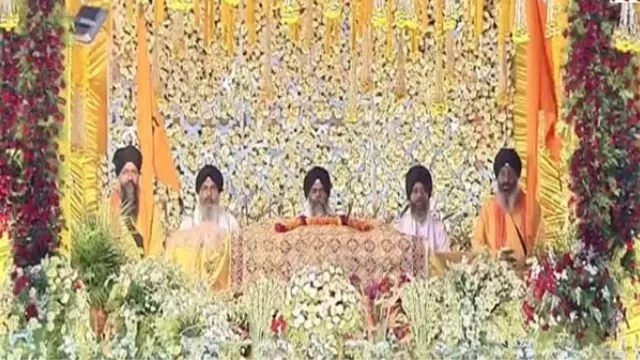 400 Ragis perform Shabad Kirtan at Red Fort on 400th Prakash Purab of Guru Tegh Bahadur ji