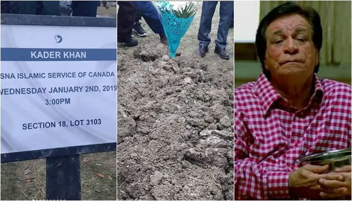 Kader Khan’s Mortal Remains Buried In Canada