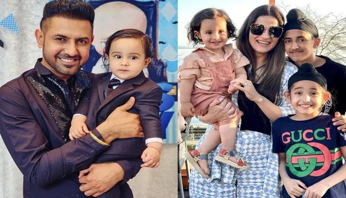 gippy grewal son gurbaaz grewal second birthday