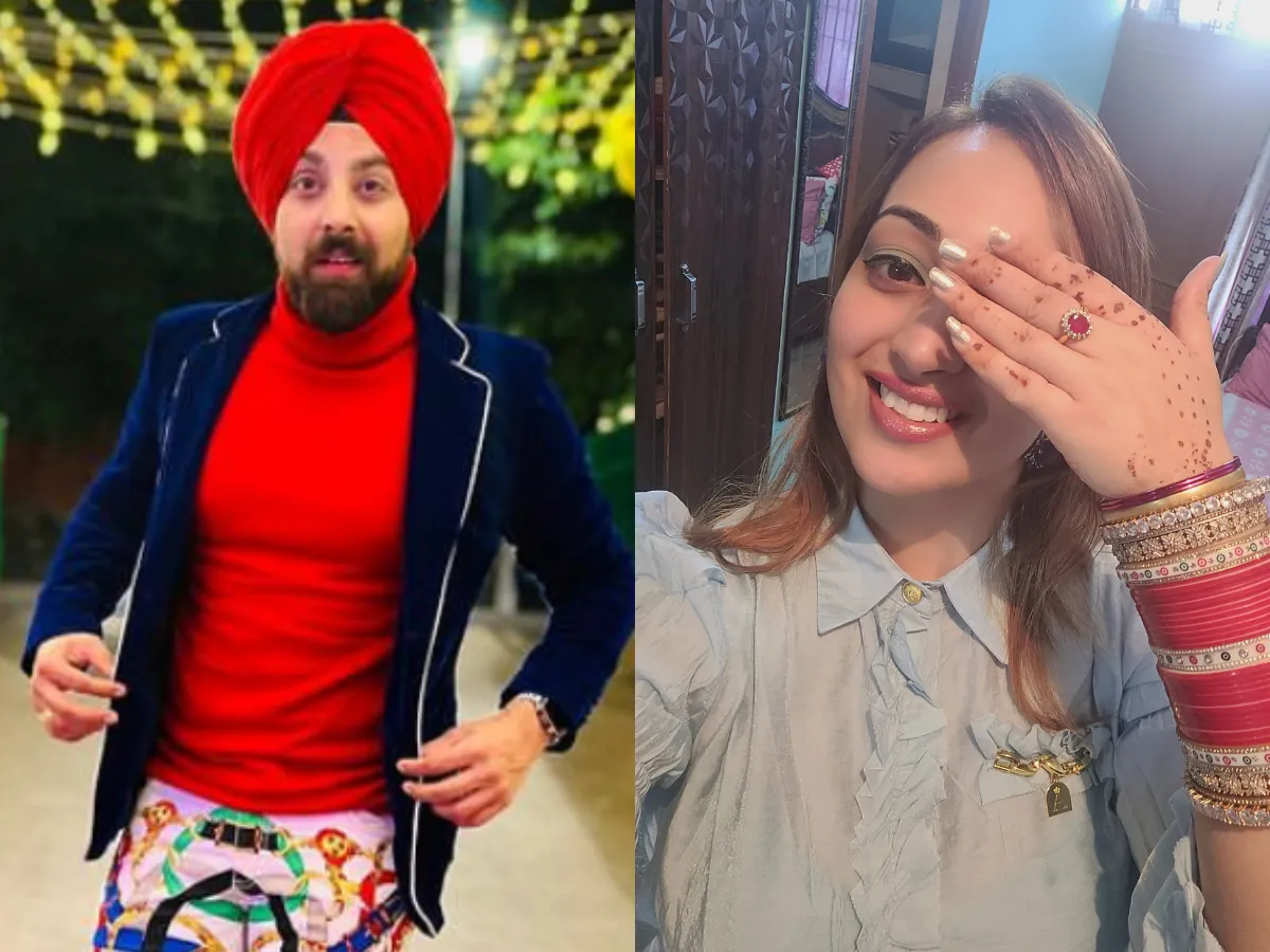 Channa Mereya actor Kanwalpreet Singh surprises his wife Rampreet with a diamond ring on her birthday - Times of India