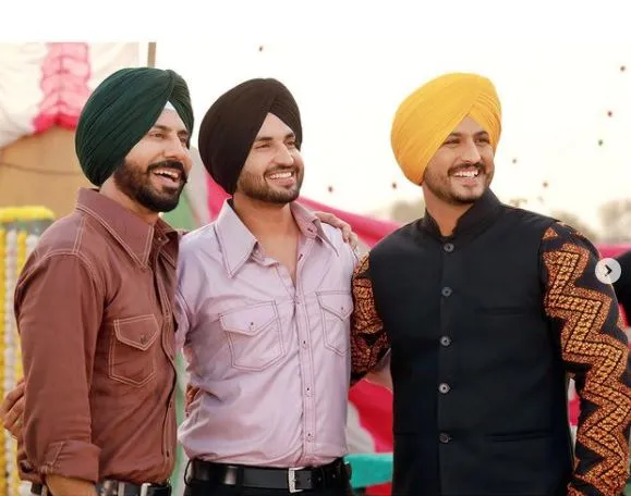 binnu dhillon , gurnam bhullar and jassie gill