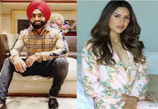 inside image of ammy virk and sonam bajwa