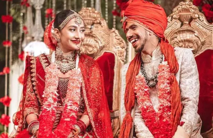 inside pic of yuvendra chahal marriage pic