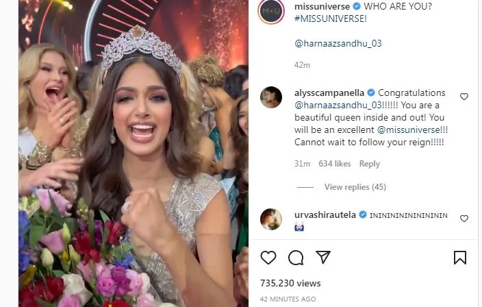 inside image of miss universe 2021