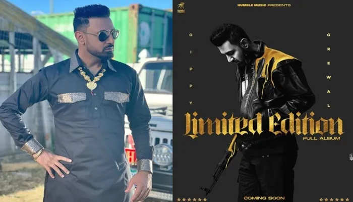 gippy grewal shared his new music album limited edition poster