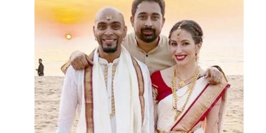 raghu wedding pic'