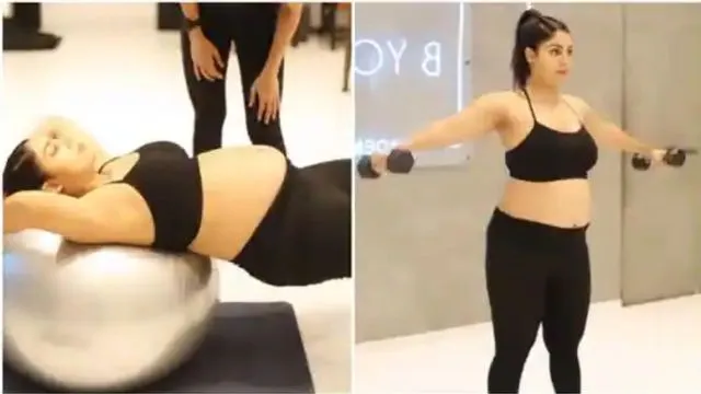 Pregnant Debina Bonnerjee’s workout video sets major fitness goals